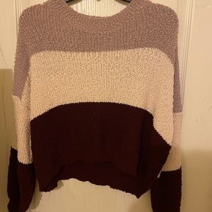 - Varying Purple Sweater